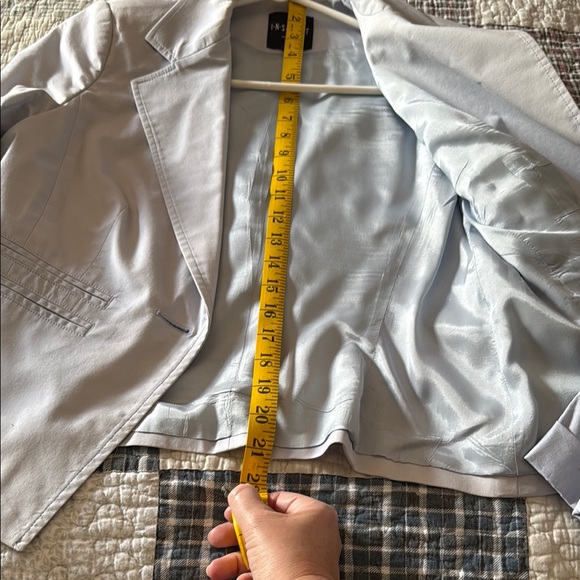 Women's Gray Suit Short Set - Picture 5 of 6